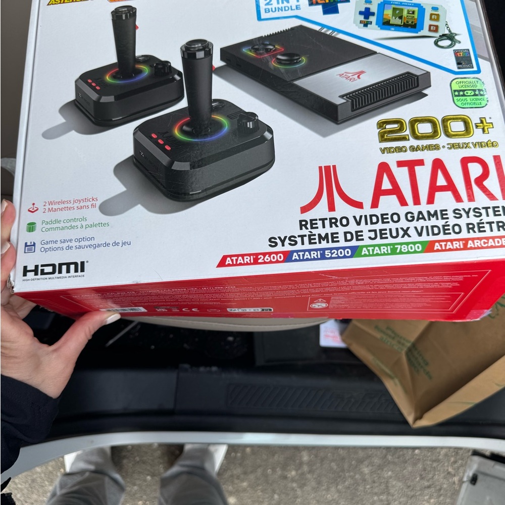 Flashback X Black Console with 200+ Games